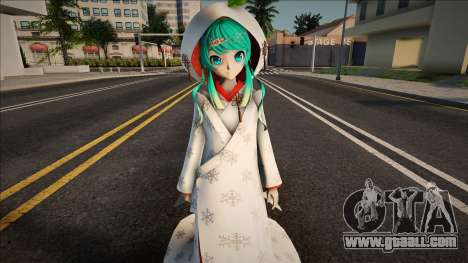 PDFT Hatsune Miku Snow 2013 v2 for GTA San Andreas