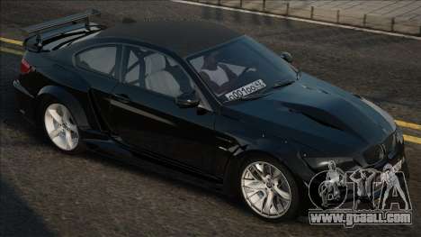 BMW M3 E92 [Black Style] for GTA San Andreas