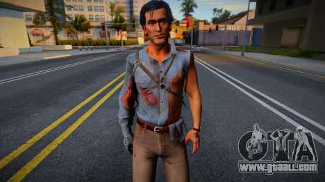 Ash de Evil Dead 3 The Game CON EXPRESIONES FACI for GTA San Andreas