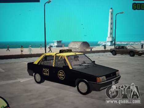 Renault 9 Taxi for GTA San Andreas