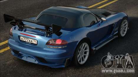 Dodge Viper SRT10 [Blue] for GTA San Andreas