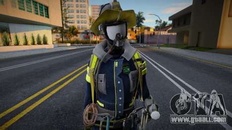 Firefighter o Bombero for GTA San Andreas