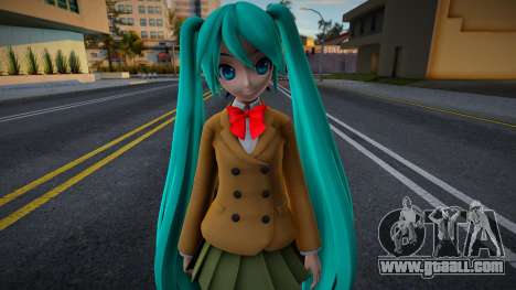 PDFT Hatsune Miku Mousou Girl for GTA San Andreas