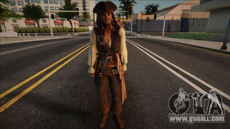 Jack Sparrow - Pirates Oc for GTA San Andreas