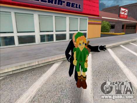 Young Link OOTN64 for GTA San Andreas