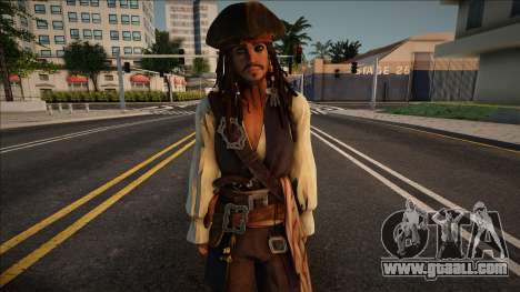 Jack Sparrow - Pirates Oc for GTA San Andreas