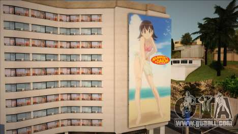 Azumanga Daioh Tomo Takino Billboard for GTA San Andreas