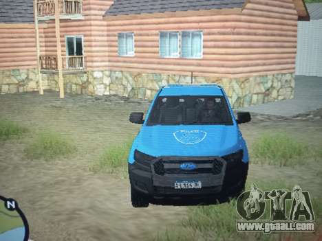 Ford Ranger police CABA for GTA San Andreas