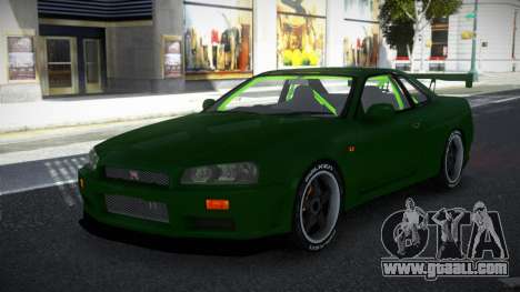 Nissan Skyline R34 IGD for GTA 4