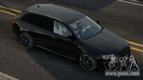 Audi A6 (C6) Blek for GTA San Andreas