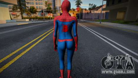 Spider Jill Valentine Con mascara de RESIDENT EV for GTA San Andreas