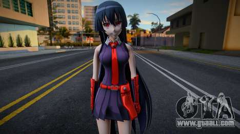 Akame Akame Ga Kill for GTA San Andreas