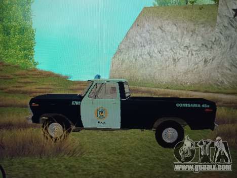 1978 Ford F100 Federal Police for GTA San Andreas