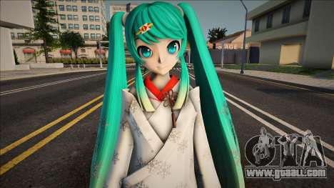 PDFT Hatsune Miku Snow 2013 v1 for GTA San Andreas