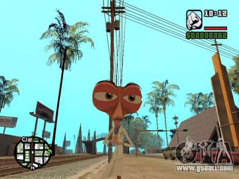 Dr. Cockroach Monsters vs Aliens for GTA San Andreas