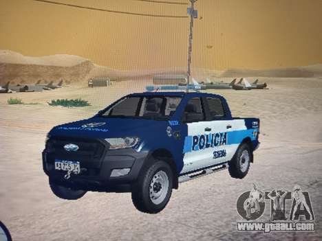 Ford Ranger Federal Police Argentina for GTA San Andreas