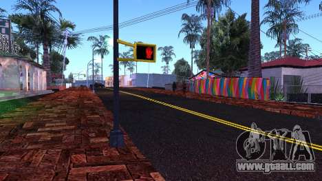 New Grove Street Texture for GTA San Andreas