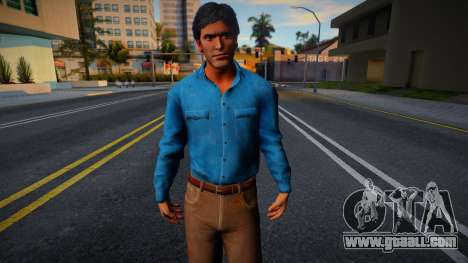 Ash Williams Joven de Evil Dead 3 The Game CON E for GTA San Andreas