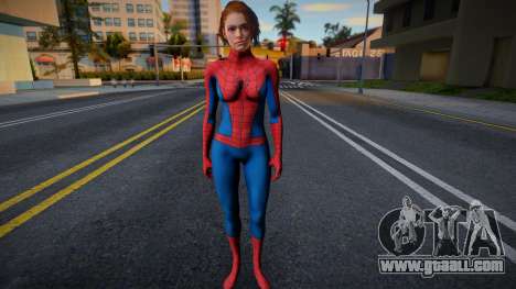 Spider Jill Valentine Sin mascara de RESIDENT EV for GTA San Andreas