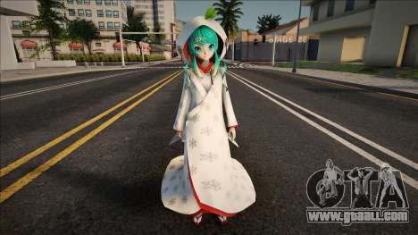 PDFT Hatsune Miku Snow 2013 v2 for GTA San Andreas