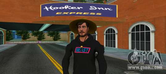 MrBeast Fortnite Skin for GTA Vice City