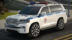 Toyota Land Cruiser - Vietnam Traffic Police Car for GTA San Andreas