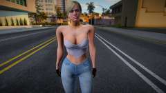 Sherry Birkin Skinny Mod (RE6) for GTA San Andreas