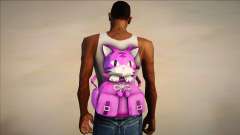 Cat Backpack v3 for GTA San Andreas