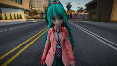 PDFT Hatsune Miku Ribbon Girl for GTA San Andreas