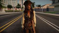 Jack Sparrow - Pirates Oc for GTA San Andreas