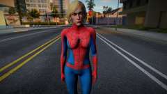 Spider Alice Abernathy Herida Sin mascara de RES for GTA San Andreas