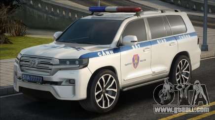Toyota Land Cruiser - Vietnam Traffic Police Car for GTA San Andreas