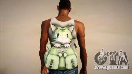 Cat Backpack v8 for GTA San Andreas