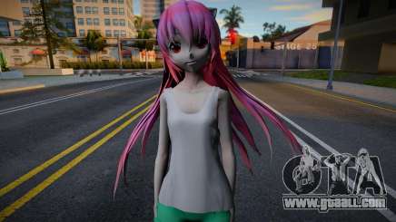 Kaede Nyu de serie Elfen Lied for GTA San Andreas