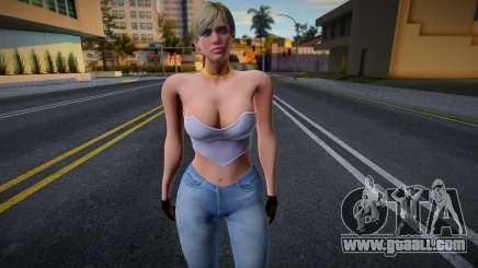 Sherry Birkin Skinny Mod (RE6) for GTA San Andreas