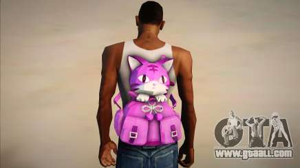 Cat Backpack v3 for GTA San Andreas