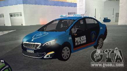 Peugeot 408 Police Caba for GTA San Andreas