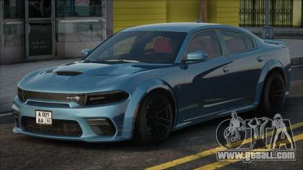 Dodge Charger SRT Hellcat 2020 Blue ver for GTA San Andreas