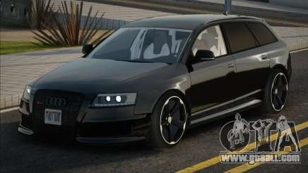 Audi A6 (C6) Blek for GTA San Andreas