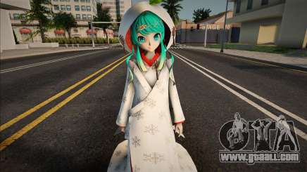 PDFT Hatsune Miku Snow 2013 v2 for GTA San Andreas