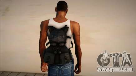 Cat Backpack v7 for GTA San Andreas