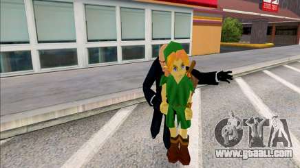 Young Link OOTN64 for GTA San Andreas