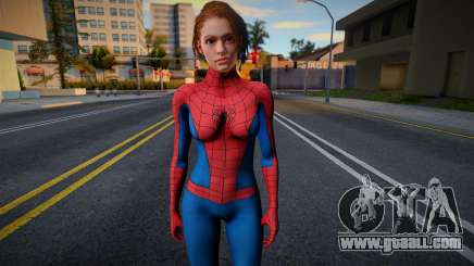 Spider Jill Valentine Sin mascara de RESIDENT EV for GTA San Andreas