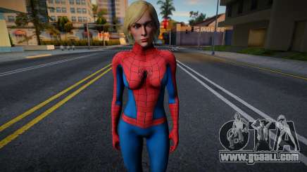 Spider Alice Abernathy Herida Sin mascara de RES for GTA San Andreas