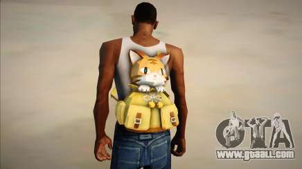 Cat Backpack v1 for GTA San Andreas