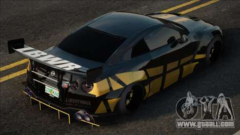 Nissan GTR R35 Yellow for GTA San Andreas