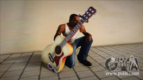 Carl's new guitar for GTA San Andreas